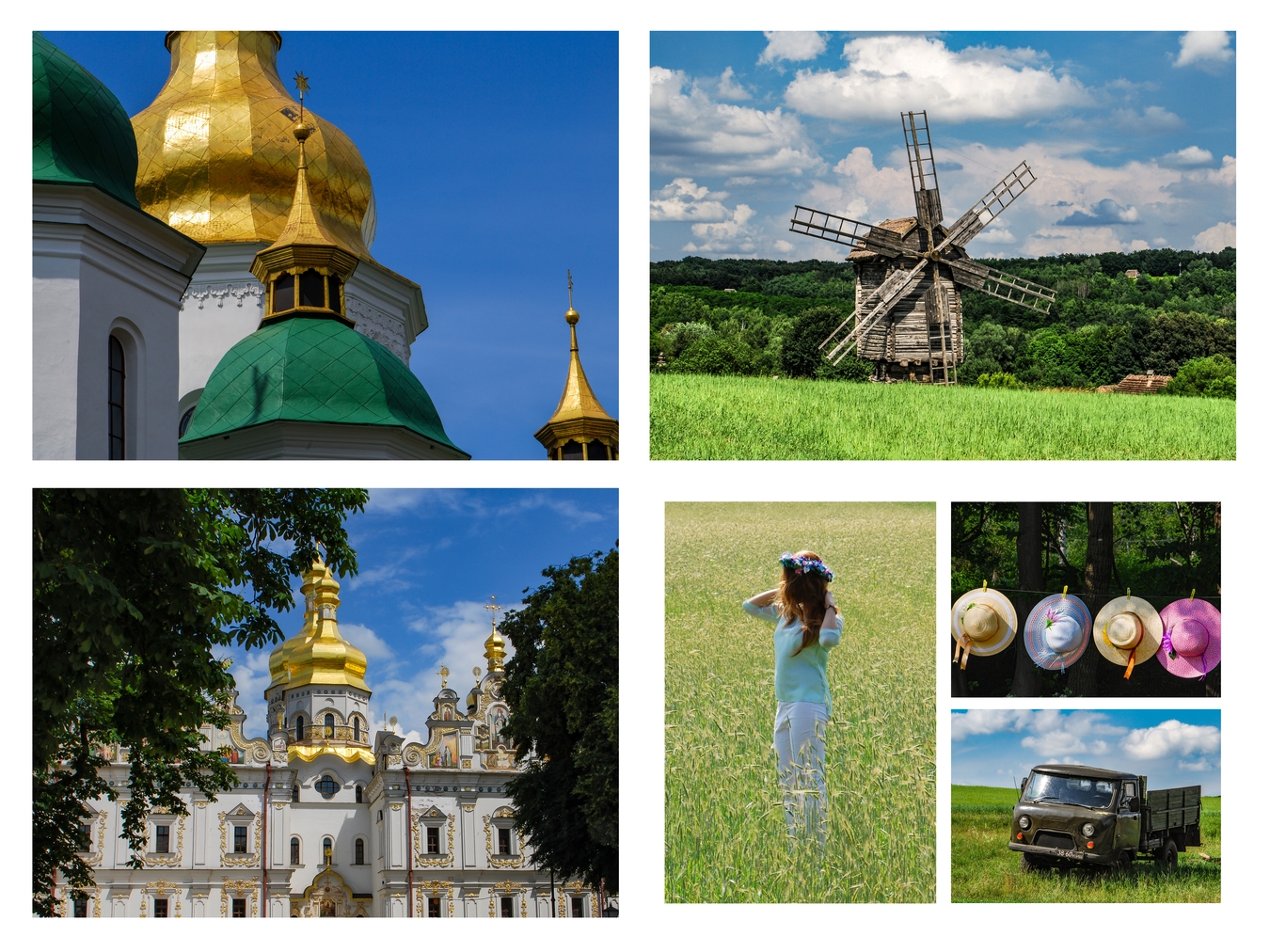Kiev Calendar Months May to August